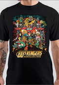 80â€™s Avengers Nostalgia Wars T-Shirt Hoodie, Sweatshirt | PureTeeCo.com
