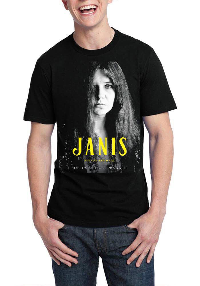 Janis Joplin Black T-Shirt Style002 Hoodie, Sweatshirt | PureTeeCo.com