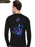 Custom Avengers Endgame Black Full Sleeve T-Shirt Hoodie, Sweatshirt | PureTeeCo.com