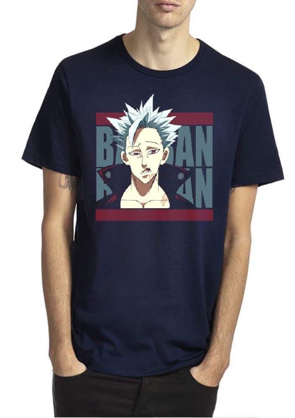 Seven Deadly Sins Navy Blue T-Shirt Style001 Hoodie, Sweatshirt | PureTeeCo.com