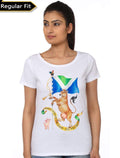 Vegan White Girlâ€™s T-Shirt Hoodie, Sweatshirt | PureTeeCo.com