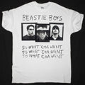 BEASTIE BOYS SO WHAT'CHA WANT NEW WHITE T-SHIRT Hoodie, Sweatshirt | PureTeeCo.com