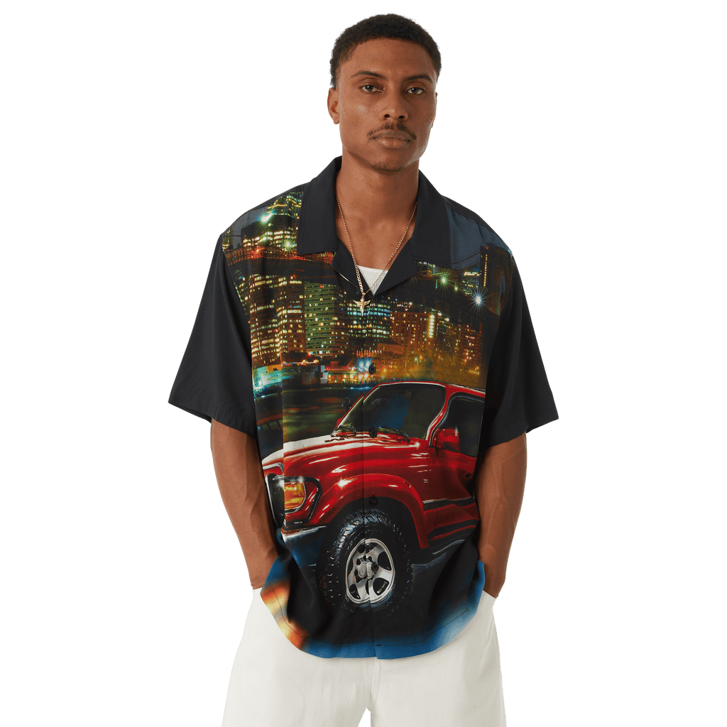 HUF x Toyota Big City Resort Shirt Hoodie, Sweatshirt | PureTeeCo.com (Image 5)