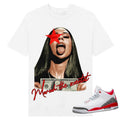 BIG FACE Mariahh The Scientist Red Star,, Shirt to match Fire Red 3s, Shirt to matching Sneaker Hoodie, Sweatshirt