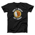 Don't Worry Eat Curry Men/Unisex T-Shirt Hoodie, Sweatshirt | PureTeeCo.com (Image 1)