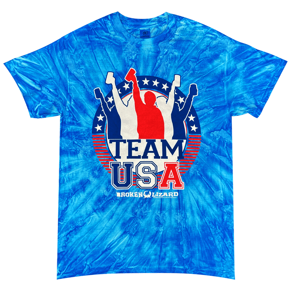Team USA Tie-Dye T-Shirt Hoodie, Sweatshirt | PureTeeCo.com (Image 1)