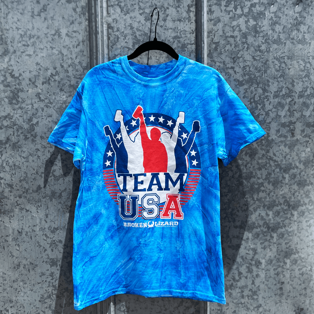 Team USA Tie-Dye T-Shirt Hoodie, Sweatshirt | PureTeeCo.com (Image 3)