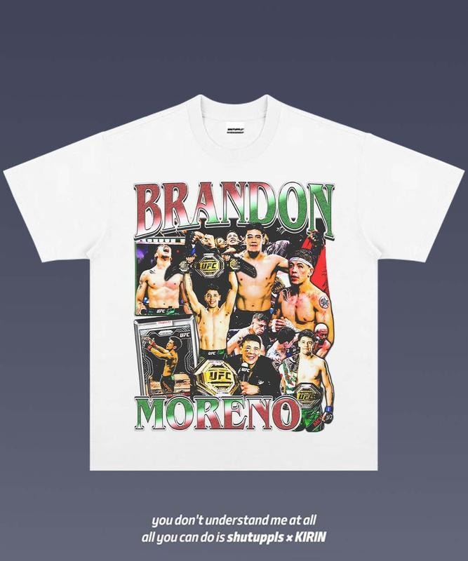 BRANDON MORENO Tee | Vintage Tee Graphic T-Shirt Sweatshirt Hoodie | Sport Tee - Gift For Fan 1.0 | PureTeeCo.com