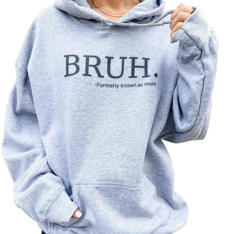 BRUH Graphic Hoodie T-Shirts, Sweatshirt | PureTeeCo.com