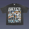 BRYCE YOUNG 1.0 VINTAGE TEE | AMERICAN FOOTBALL | GIFT FOR FAN Hoodie, Sweatshirt | PureTeeCo.com