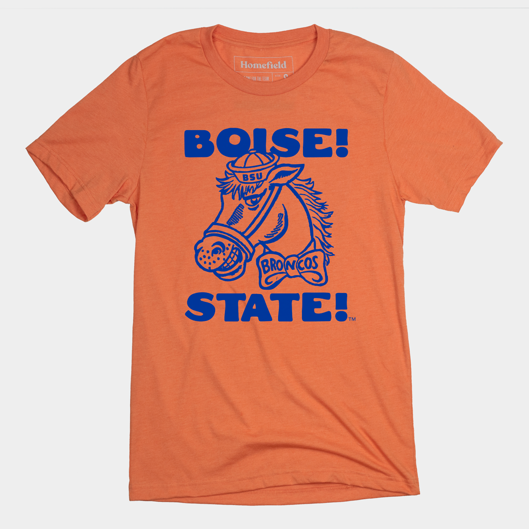 Vintage Boise State Broncos T-Shirt Style001 Hoodie, Sweatshirt | PureTeeCo.com