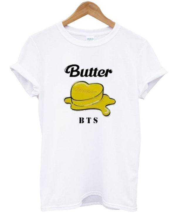 BTS Butter Logo Melted T Shirt Hoodie, Sweatshirt | PureTeeCo.com