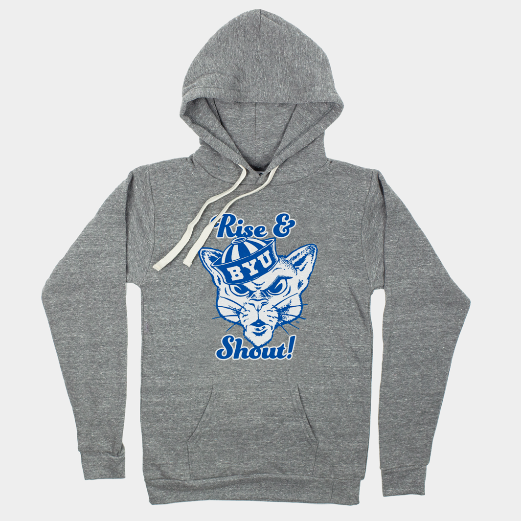 Vintage BYU Cougars Hoodie T-Shirts, Sweatshirt | PureTeeCo.com