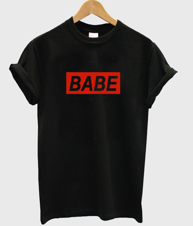 Babe font t-shirt Hoodie, Sweatshirt | PureTeeCo.com