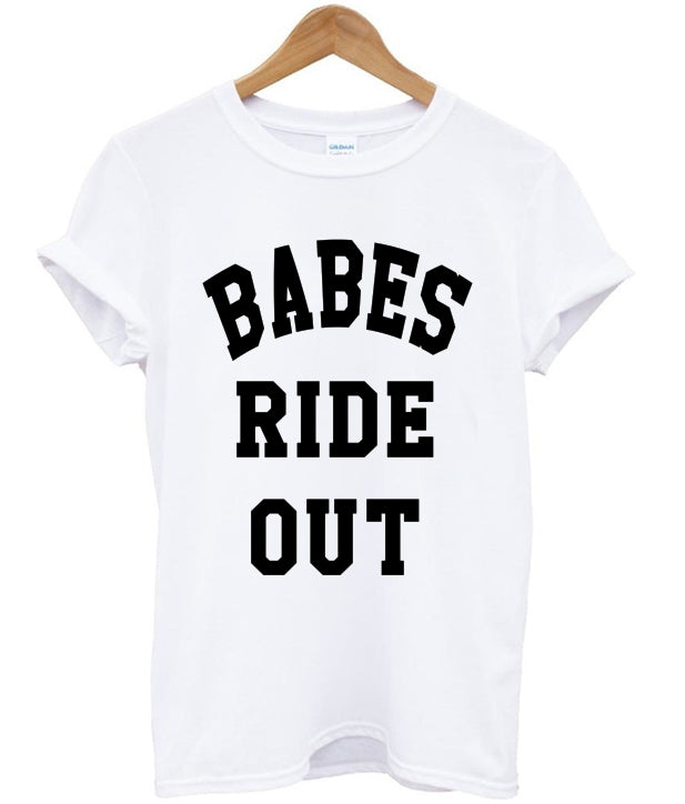 Babes Ride Out T-shirt Hoodie, Sweatshirt | PureTeeCo.com
