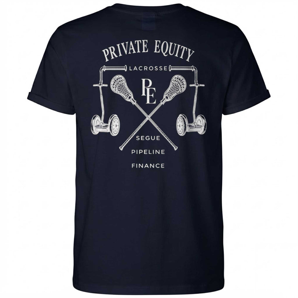 [Front+Back] Private Equity Lacrosse Shirt