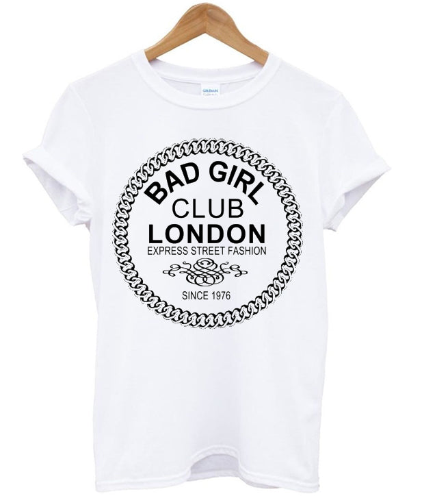 Bad Girl Club London T-shirt Hoodie, Sweatshirt | PureTeeCo.com