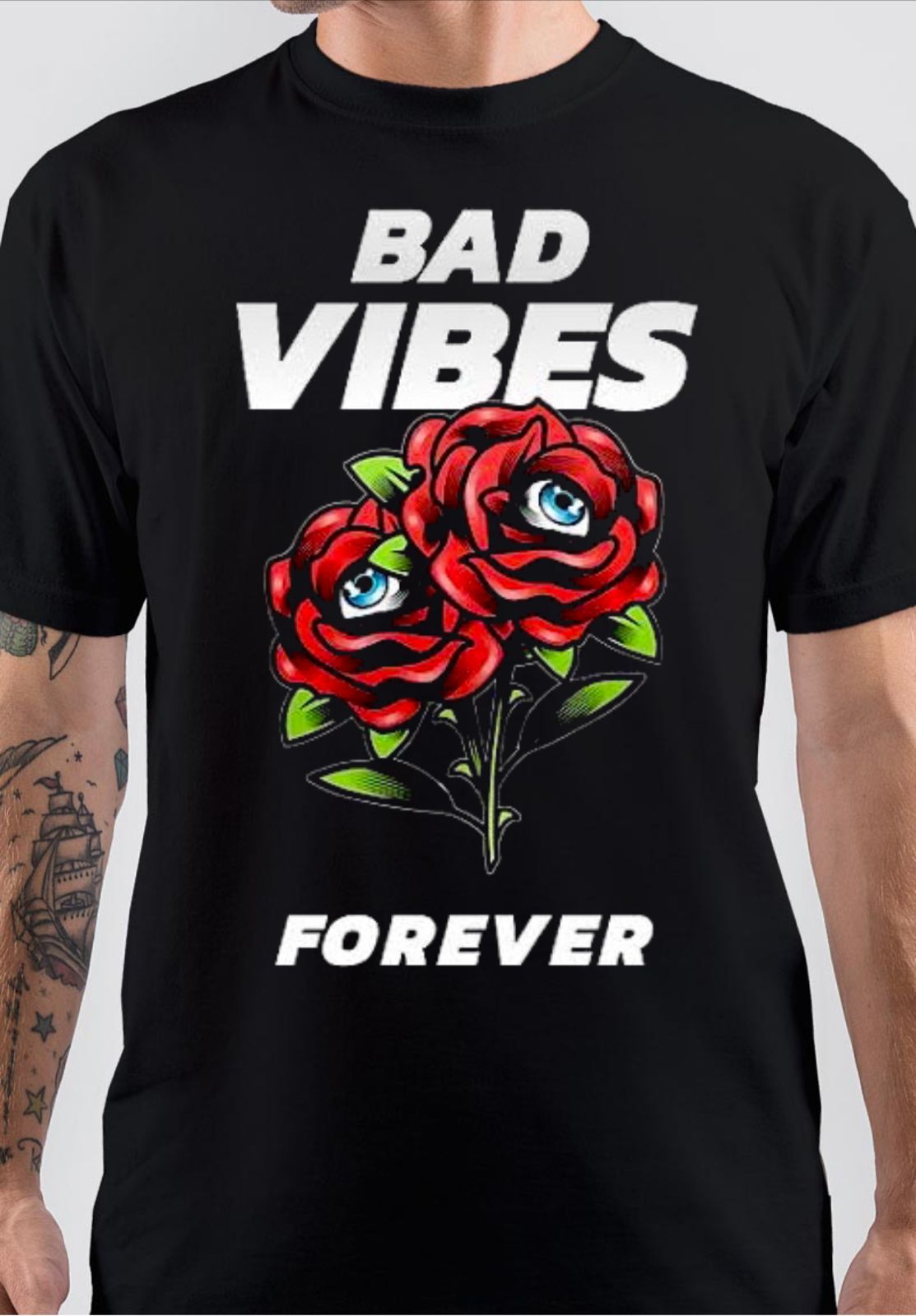 Bad Vibes Forever T-Shirt Hoodie, Sweatshirt | PureTeeCo.com