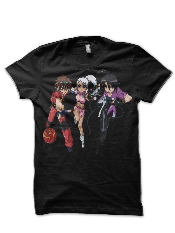 Bakugan Battle Brawlers Black T-Shirt Style002 Hoodie, Sweatshirt | PureTeeCo.com