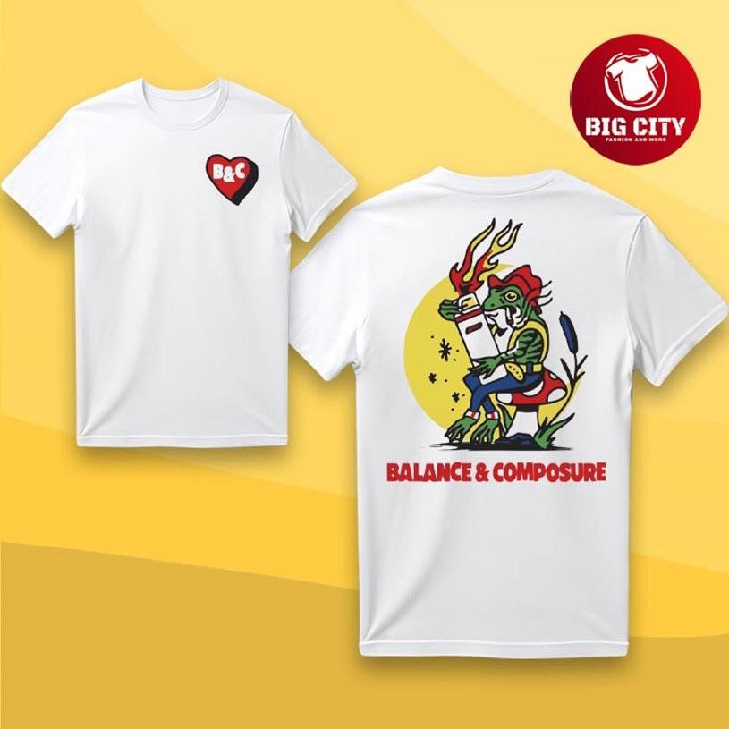 Balance And Composure Frog Lighter Two Sided Shirt