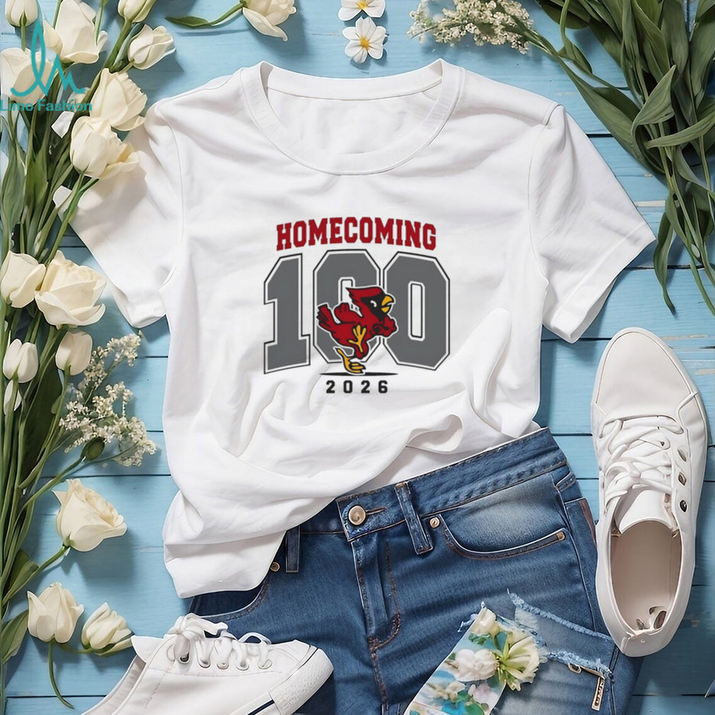 Ball State Cardinals Homecoming 100 Arch graphic shirt