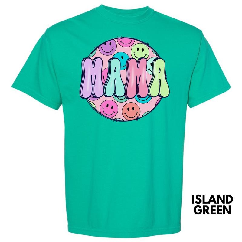 Balloon Letter Mama Comfort Colors T-Shirt 'NLB' Hoodie, Sweatshirt | PureTeeCo.com