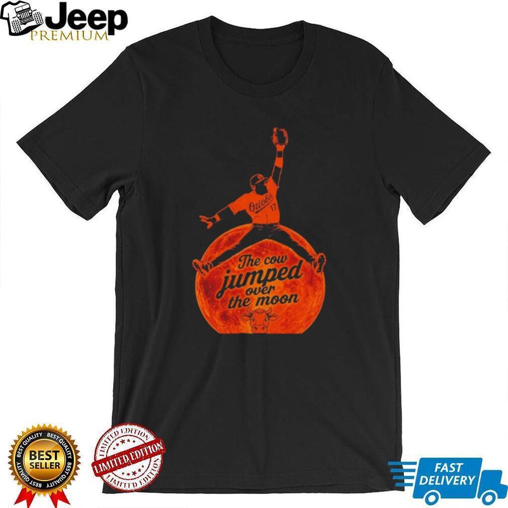 Baltimore Baseball Cow Jumped Over The Moon Graphic Shirt