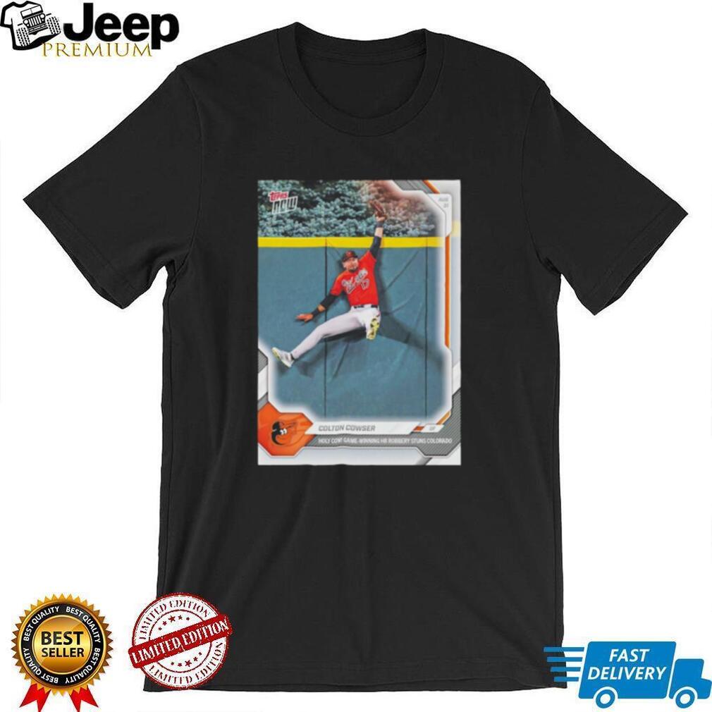 Baltimore Orioles Colton Cowser Game Winning Catch Baseball Shirt