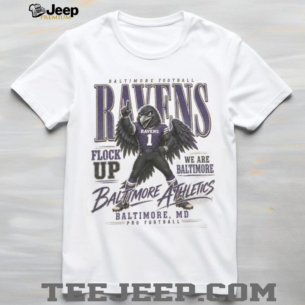 Baltimore Ravens Mascot Flock Up Pro Football Shirt