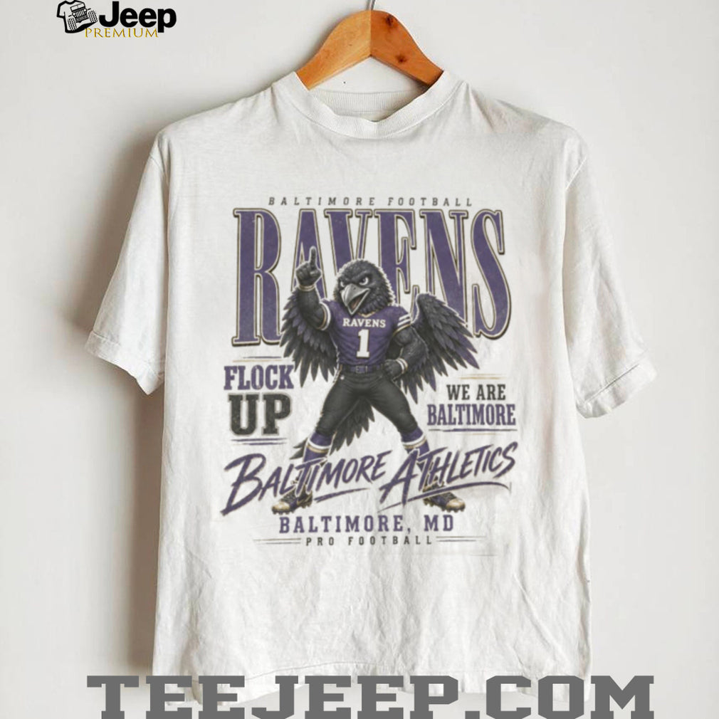 Baltimore Ravens Mascot Flock Up Pro Football Shirt