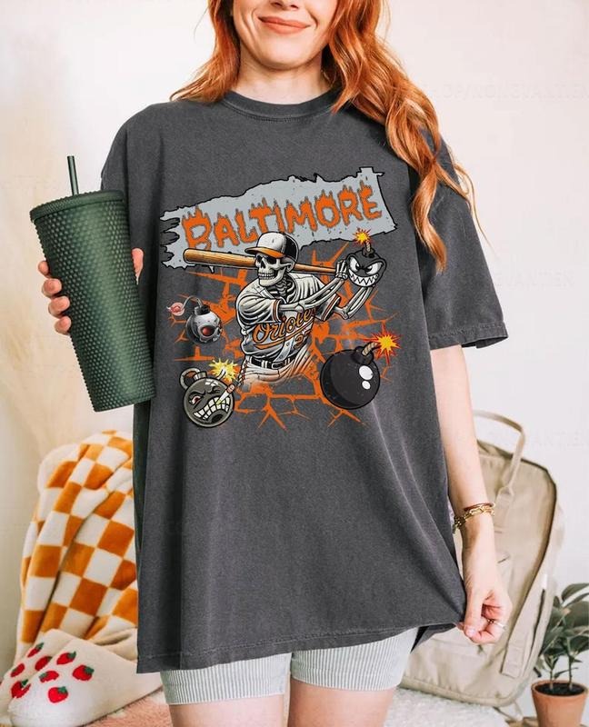 Baltimore Vintage T_Shirt, Retro Baseball Tee, Perfect Camden Yards Game Day Hoodie, Sweatshirt | PureTeeCo.com