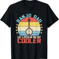Banjo Teacher Player Dad For Bluegrass Guitarist Musician T-Shirt Hoodie, Sweatshirt | PureTeeCo.com