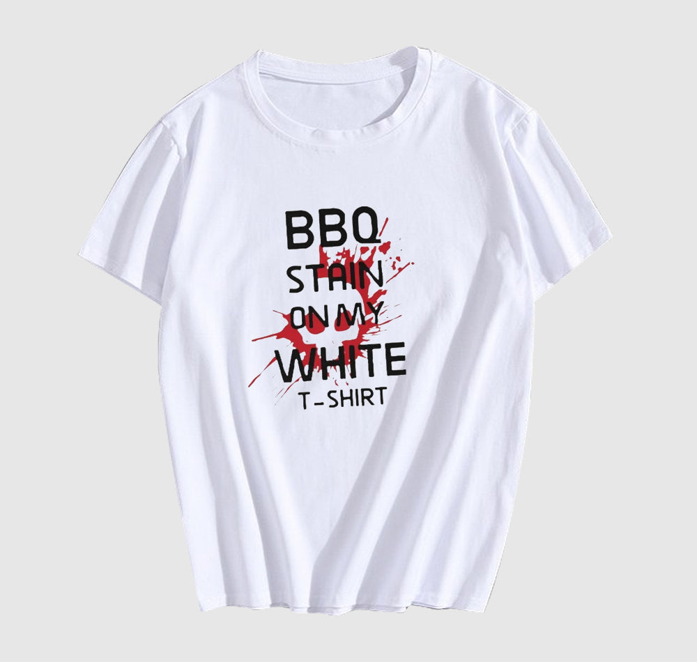 Barbecue stain on my white T-Shirt thd Hoodie, Sweatshirt | PureTeeCo.com