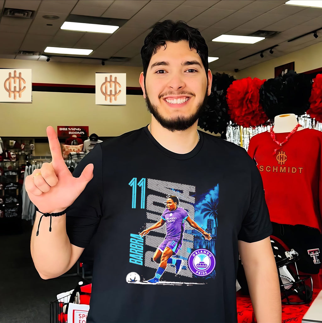 Barbra Banda Orlando Pride Skyline shirt