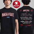 Barcelona Rock Fest Full Lineup At Parc de Can Zam In Santa Coloma de Gramenet On July 3 4 5 2026 Two Sided Shirt