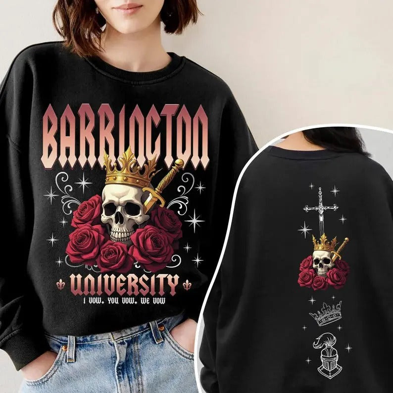 Barrington University The Ritual Merch Sweatshirt, Shantel Tessier Dark Romance, Smut Books Shirt, Ryat Archer, Book...