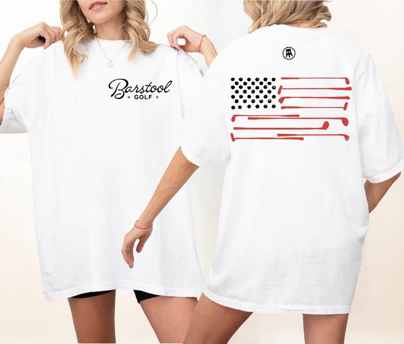 Barstool-Golf Flag Pocket T-Shirt, Gift For Her, Gift For Him Hoodie, Sweatshirt | PureTeeCo.com