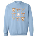 Baseball Collage Coquette Sweatshirt 'NLB' T-Shirts, Hoodie | PureTeeCo.com