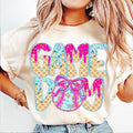 Baseball Game Day Drip Shirt, Preppy Baseball Ice Cream Drip Tshirt, Mama Baseball, Game Day Tee Hoodie, Sweatshirt