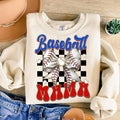 Baseball Mama , Game Day Baseball Coquette , Baseball Bow , Retro Baseball , Checker Baseball Mom , Girly Baseball...