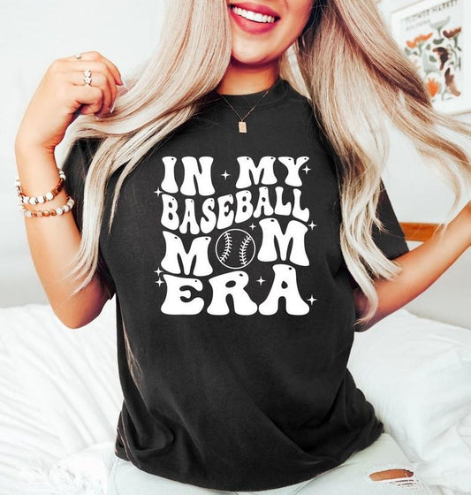 Baseball Mom Era Sweatshirt and Shirt, Baseball Mom Era Shirt, Game Day Woman Baseball Shirt, Baseball Mama Sweatshirt, Gift for Mama