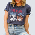 Baseball Pregnancy Announcement Shirt, Game Day Baby Reveal Maternity T-Shirt, Funny Baseball Reveal Tee, Im Pregnant...