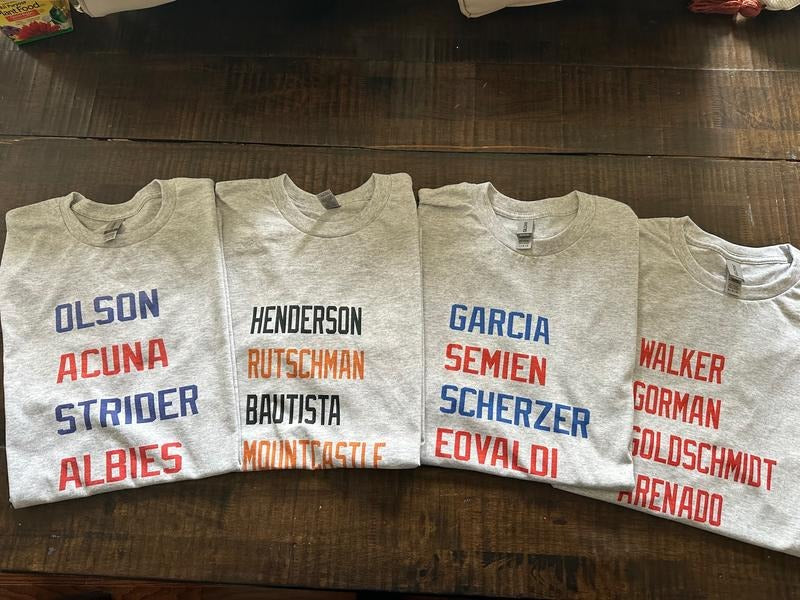 Baseball Roll Call T Shirt Hoodie, Sweatshirt | PureTeeCo.com
