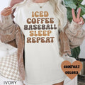 Baseball Shirt, Baseball Mom Shirt, Coffee Baseball Shirt, Game Day, Funny Baseball Tee, Ballpark Shirt Hoodie, Sweatshirt