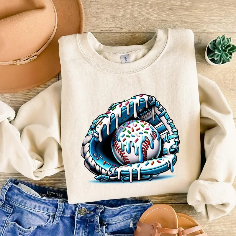 Baseball Sweatshirt, Play Ball Sweatshirt, Baseball Mama Sweater, Baseball Fan Shirt, Game Day Shirt, Baseball Game...