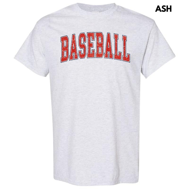 Baseball Varsity Letter Gildan Short Sleeve T-Shirt Hoodie, Sweatshirt | PureTeeCo.com