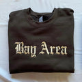 Bay Area Embroidered Sweatshirt, California Sweatshirt, Graduation Gift T-Shirts, Hoodie | PureTeeCo.com