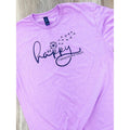 Be Happy Graphic Tee Hoodie, Sweatshirt | PureTeeCo.com