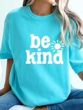 Be Kind Blue Lagoon Tee Hoodie, Sweatshirt | PureTeeCo.com