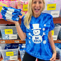 Be Kind Snowman Tee Hoodie, Sweatshirt | PureTeeCo.com